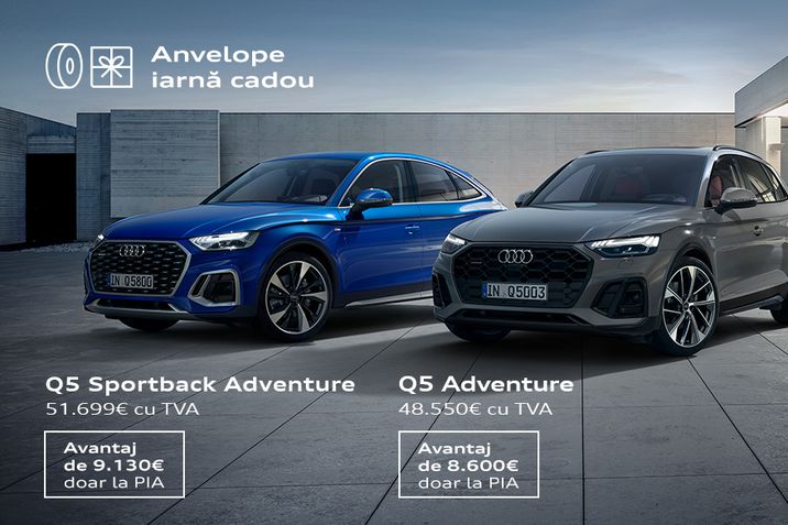 Descoperă acum Audi Q5 cu super discount! 